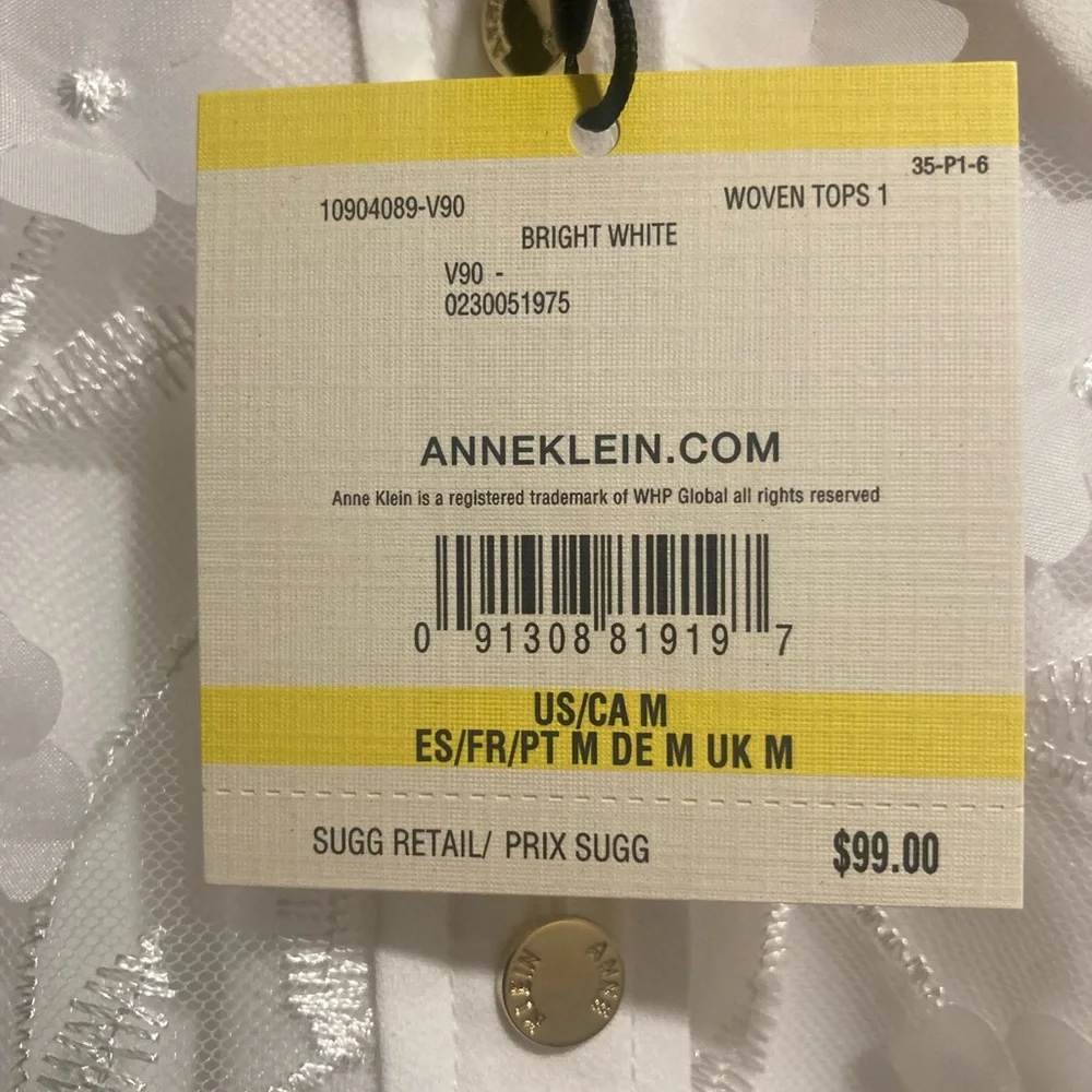 Anne Klein Blouse - Picture 11 of 12